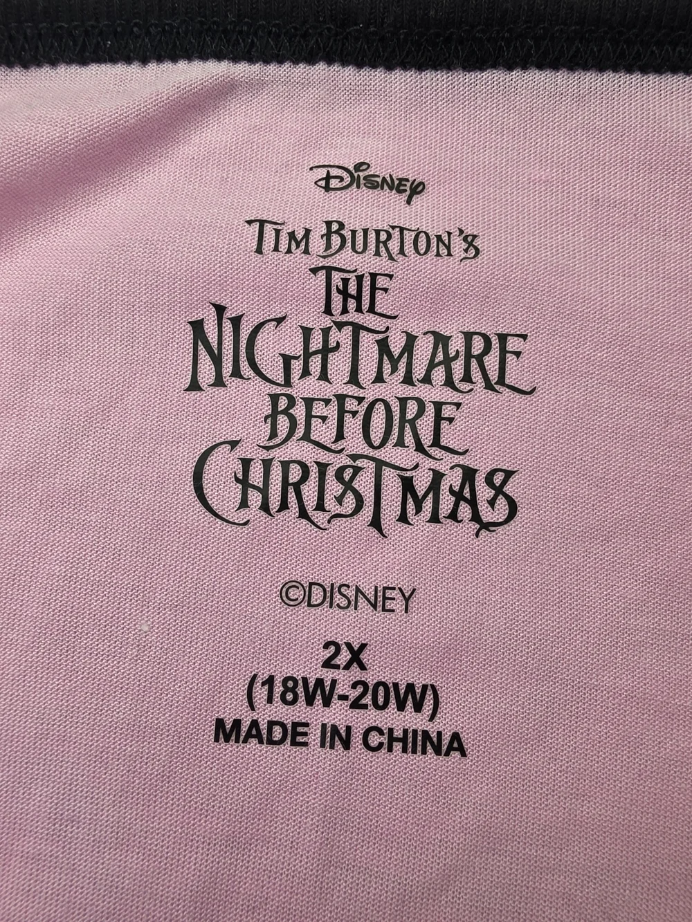 Nightmare Before Christmas 2X "True Love" Tank & Shorts Sleep Set CX-3883 - Picture 7 of 9